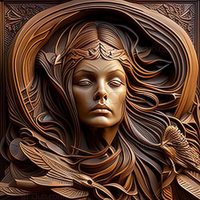 3D model Karol Bak (STL)